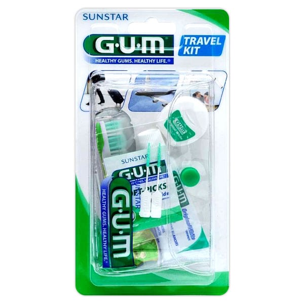 Gum Travel Brush Kit (156) 1 set - Jeshile