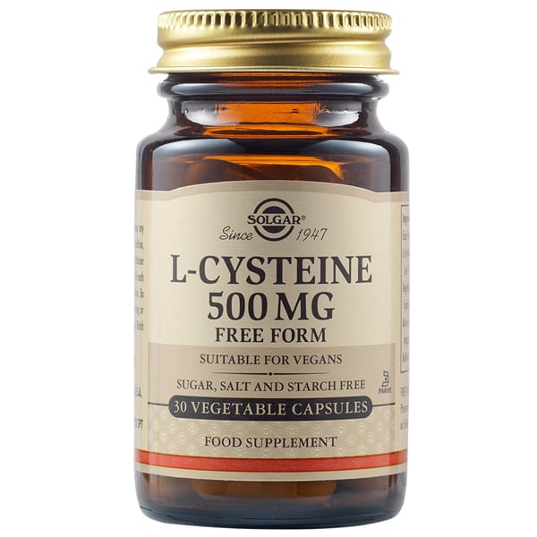 Solgar L-Cysteine 500mg 30 kapsula vegjetariane