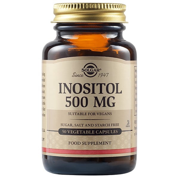 Solgar Inositol 500mg 50 kapsula vegjetariane