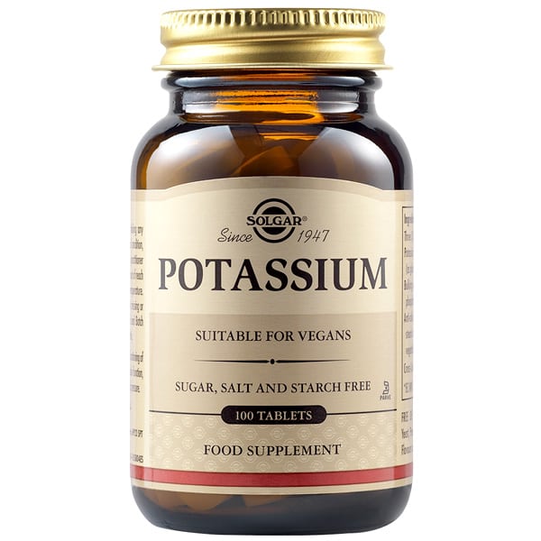 Solgar Potassium 100 tableta