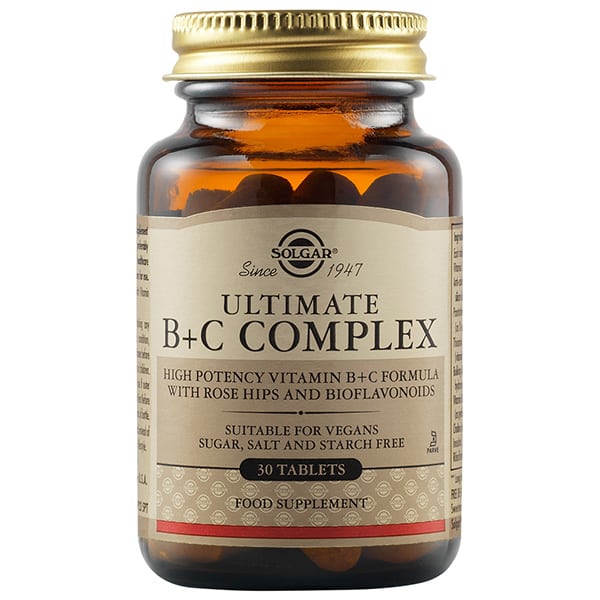 Solgar Ultimate B+C Complex 30 tableta
