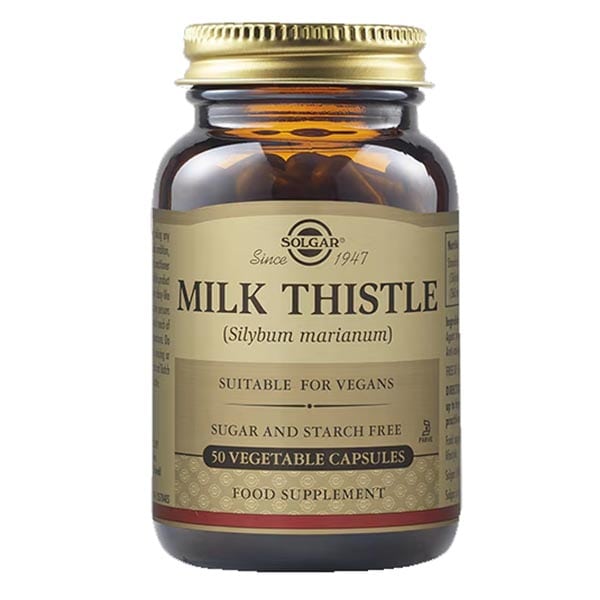 Solgar Milk Thistle 50 kapsula vegjetariane