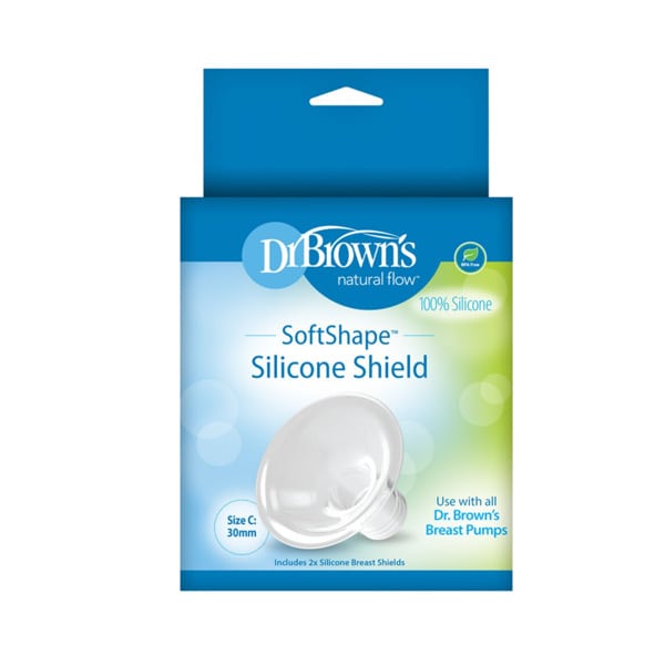 Dr. Brown's Soft Shape Silicone Shield (BF 117) 30mm Size C 2 copë