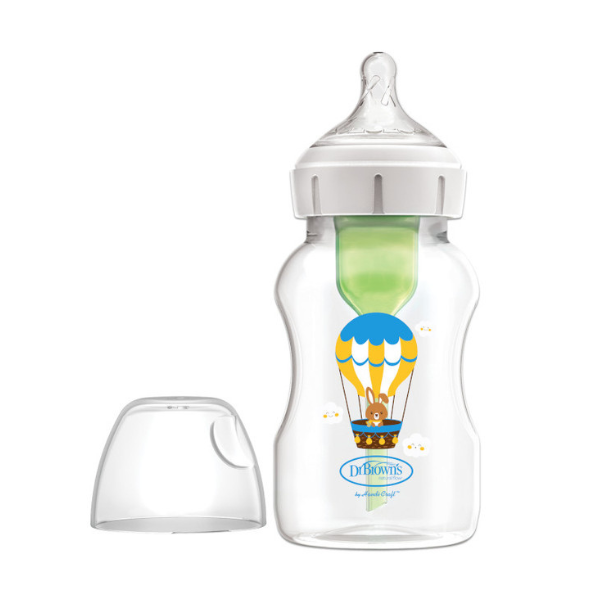 Dr. Brown's Options+ Anti-Colic Plastic Bottle 3m+ 330ml - Tullumbace Lepuri