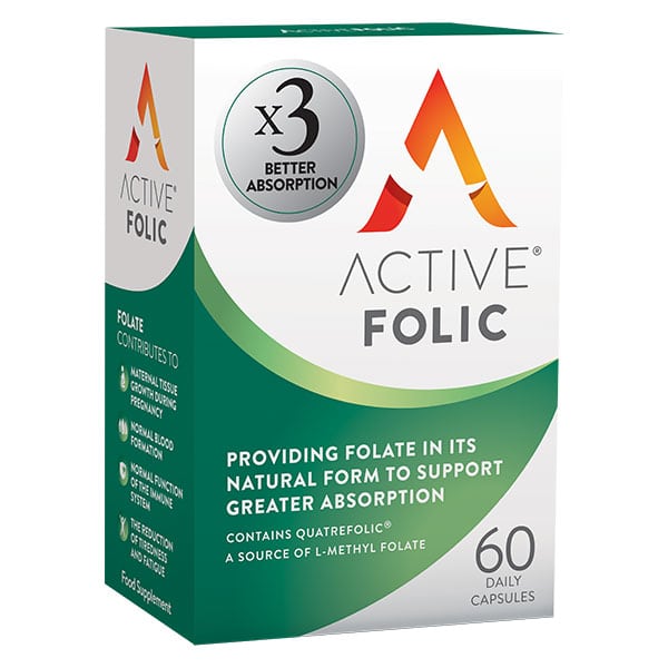 Bionat Active Folic Acid 60 kapele