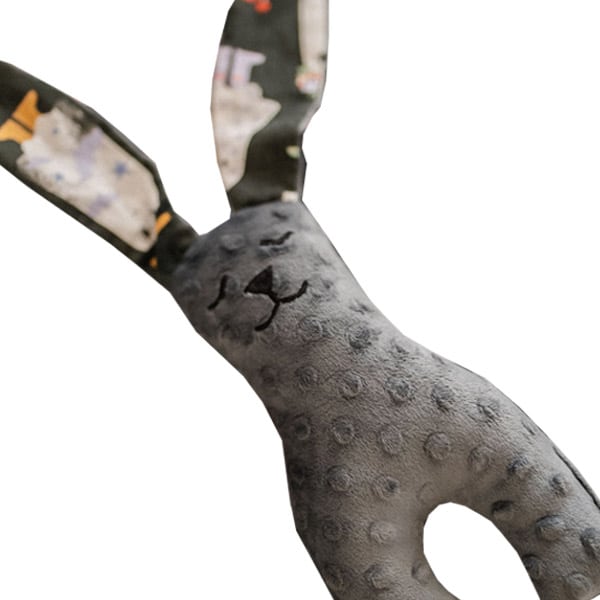 La Millou Scream Small Bunny Dark Grey 1 copë