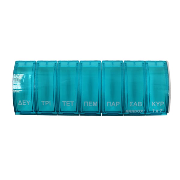 Anabox Weekly Pill Case 1 copë - blu