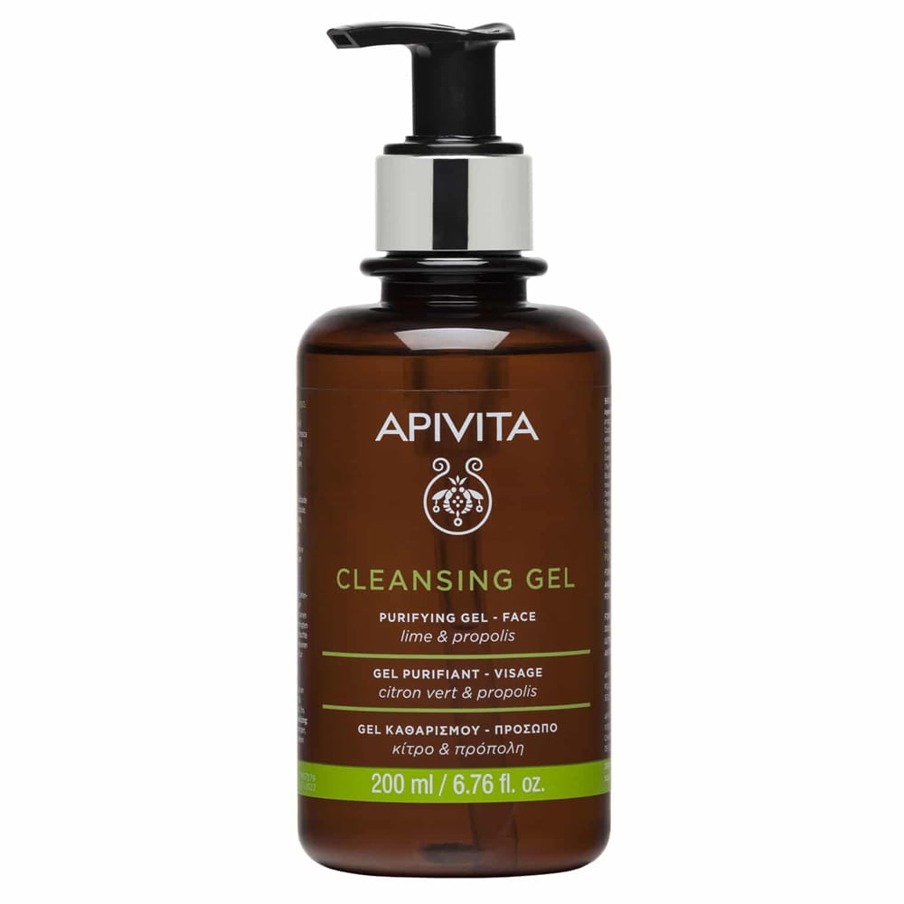 Apivita Purifying Cleansing Gel Propolis & Lime 200 ml