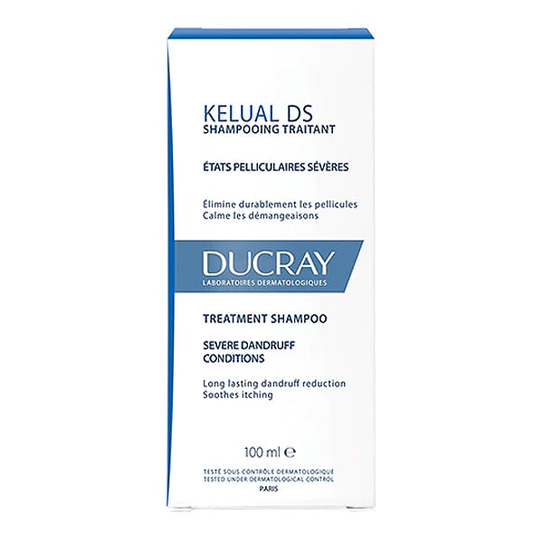 Ducray Kelual DS Treatment Shampoo for Severe Dandruff Conditions 100 ml
