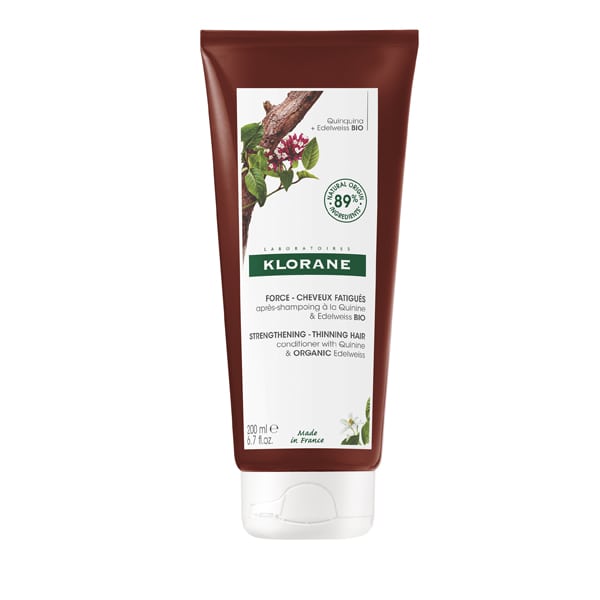 Klorane Strengthening - Thining Hair Loss Conditioner with Quinine & Organic Edelweiss 200 ml