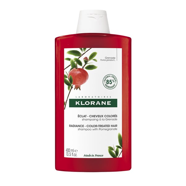 Klorane Pomegranate Shampoo for Color-Treated Hair 400 ml