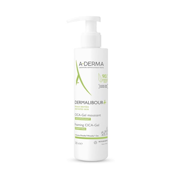 A-Derma Dermalibour+ Purifying Foaming Cica-Gel 200 ml
