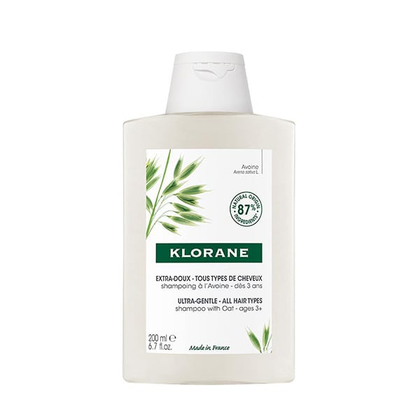 Klorane Ultra Gentle Oat Milk Shampoo for All Hair Types 200 ml