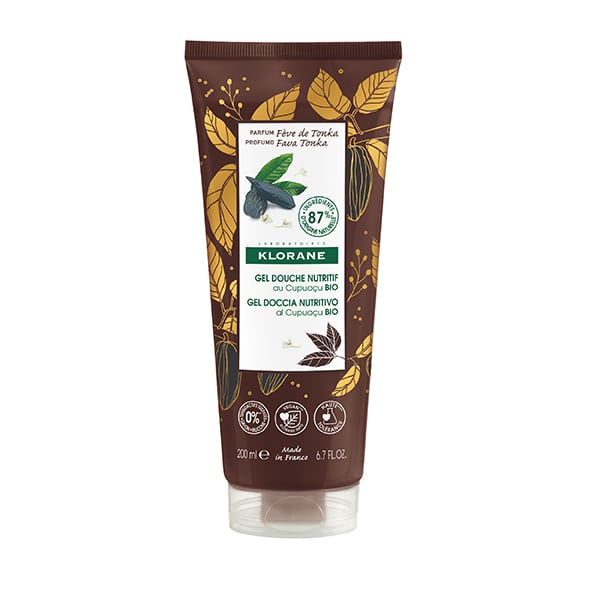 Klorane Nourishing Shower Gel with Cupuacu & Tonka Bean Fragrance 200 ml
