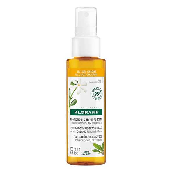 Klorane Polysianes Protection Hair Oil for Sun-Exposed Hair 100 ml