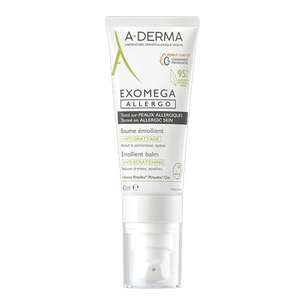 A-Derma Exomega Allergo Anti-Scratching Emollient Balm 40 ml