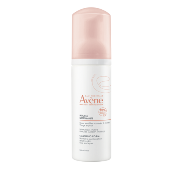 Avene Cleansing Foam for Normal to Combination Skin 150 ml