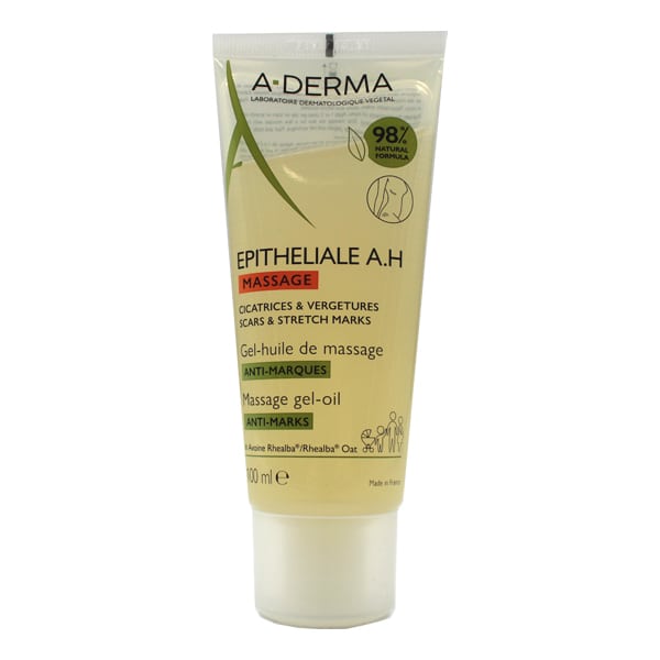 A-Derma Epitheliale A.H Massage Gel Oil for Scars & Stretch Marks 100 ml