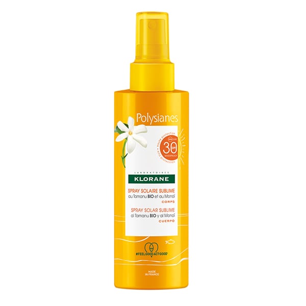 Klorane Polysianes Sunscreen Body Spray Spf30 200 ml