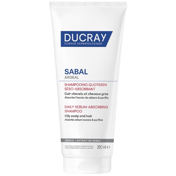 Ducray Sabal Argeal Daily Sebum-Absorbing Shampoo 200 ml