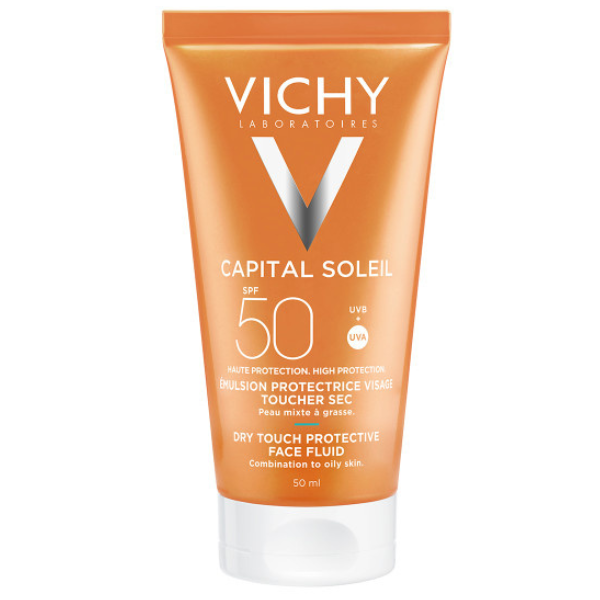 Vichy Capital Soleil SPF50 Dry Touch Protective Face Fluid 50 ml