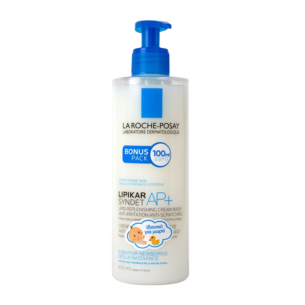 La Roche-Posay Lipikar Syndet AP+ Lipid-Replenishing Cream Wash 400 ml