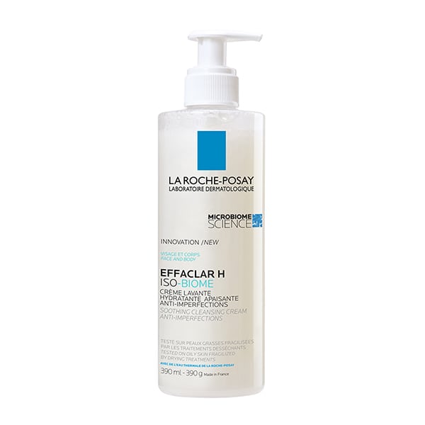 La Roche-Posay Effaclar H Iso-Biome Soothing Cleansing Cream 390 ml