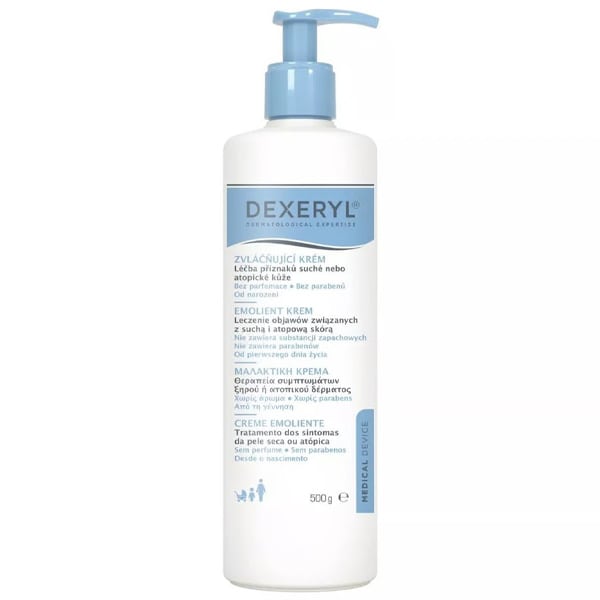 Dexeryl Emollient Cream for Dry or Atopic Skin 500g
