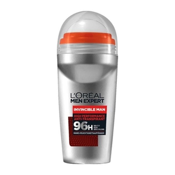 L'Oreal Paris Men Expert Invincible Roll-On Deodorant 96h 50 ml