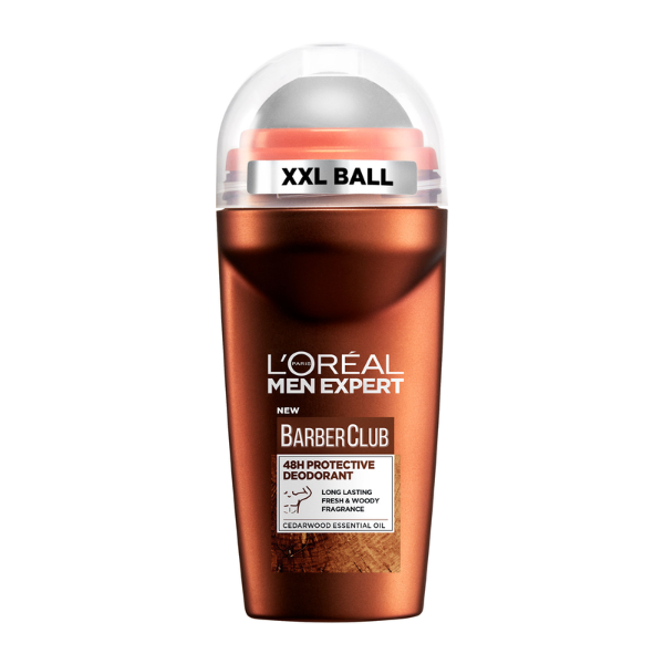 L'Oreal Paris Men Expert BarberClub 48h Roll-On Deodorant 50 ml