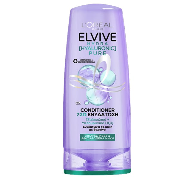 L'Oreal Paris Elvive Hydra Hyaluronic Pure Conditioner 300 ml