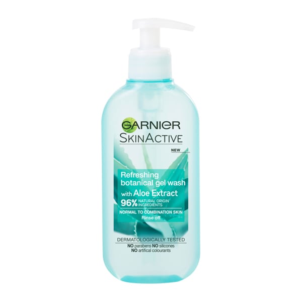 Garnier Skin Active Refreshing Botanical Gel Wash Aloe 200 ml