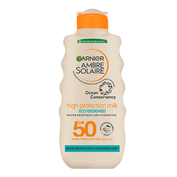 Garnier Ambre Solaire Ocean Conservancy High Protection Milk SPF50 200 ml