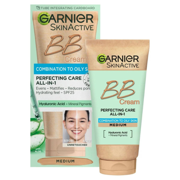 Garnier Skinactive BB Cream Hyaluronic Aloe All-in-1 Medium 50 ml