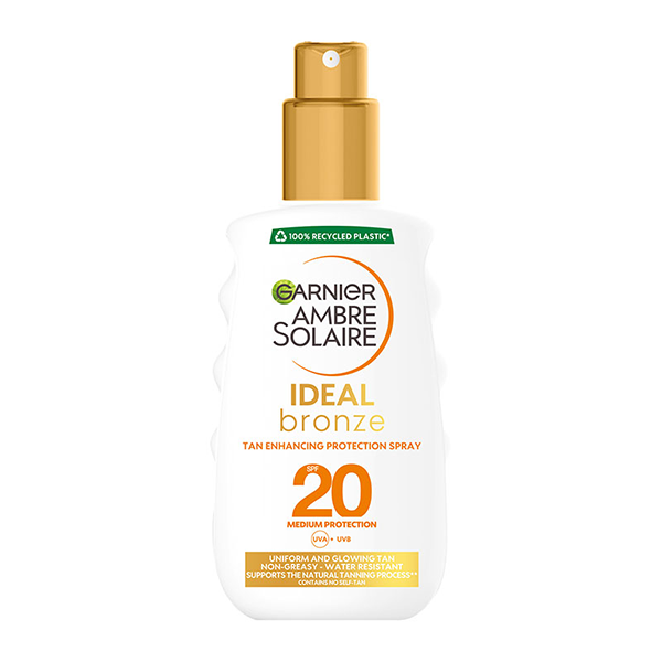 Garnier Ambre Solaire Ideal Bronze Tan Enhancing Protection Spray SPF20 200 ml