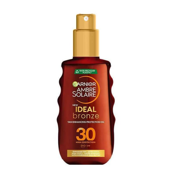 Garnier Ambre Solaire Ideal Bronze Tan Enhancing Protection Oil SPF30 150 ml