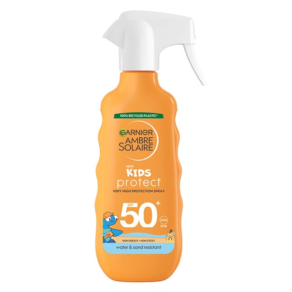 Garnier Ambre Solaire Kids Protect Trigger Spray Sunscreen SPF50+ 270 ml