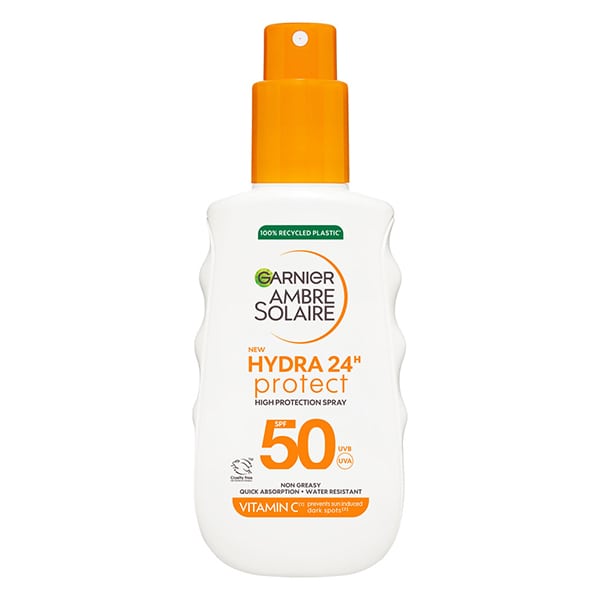 Garnier Ambre Solaire Hydra24h Spray Body Sunscreen SPF50 150 ml