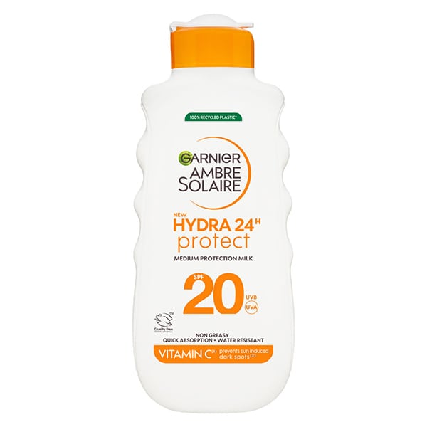 Garnier Ambre Solaire Hydra24h Protect Body Sunscreen Lotion SPF20 175 ml