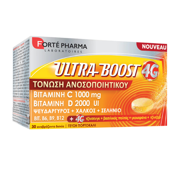 Forte Pharma Ultra Boost 4G Orange 30 tableta efektive