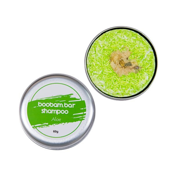 Boobam Bar Shampoo 60gr - E gjelbër