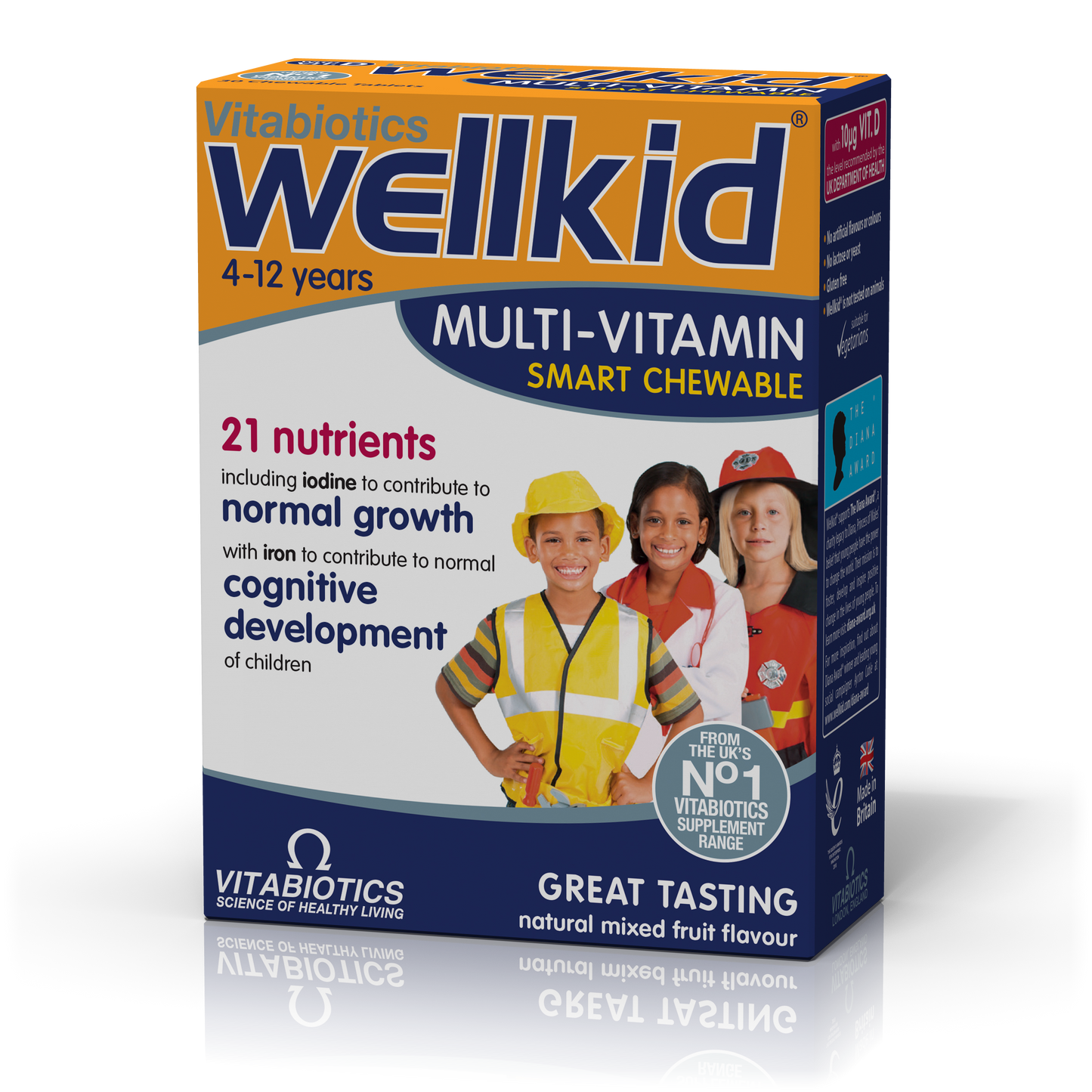 Vitabiotics Wellkid 30 tableta përtypëse
