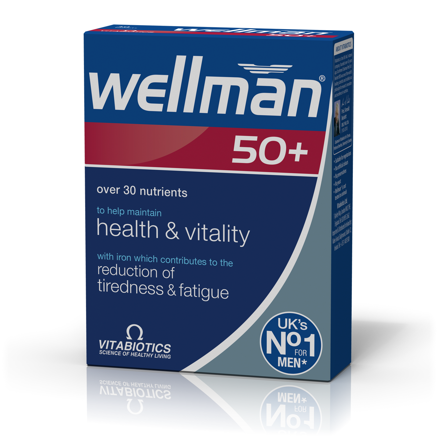 Vitabiotics Wellman 50+ 30 tableta