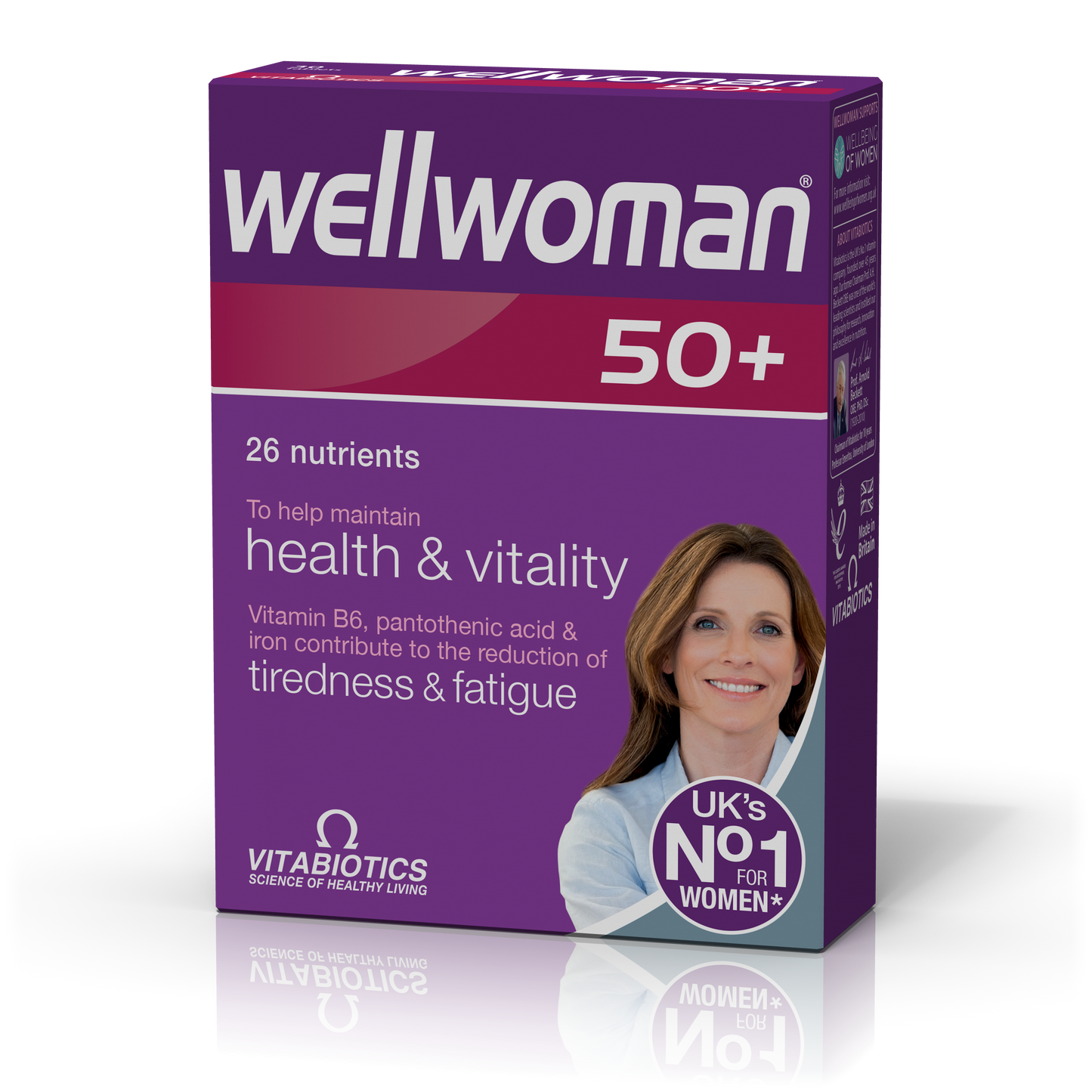 Vitabiotics Wellwoman 50+ 30 tableta