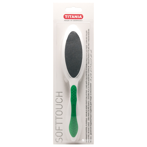 Titania Double Sided Foot Rasp Emery 1 copë - Jeshile