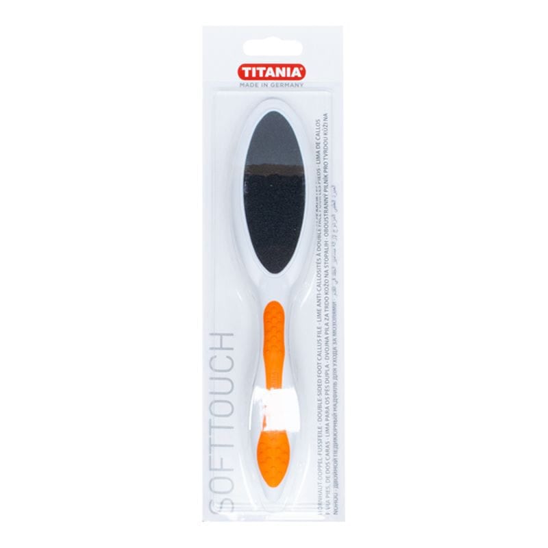 Titania Double Sided Foot Rasp Emery 1 copë - Portokalli