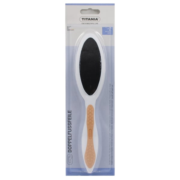 Titania Double Sided Foot Rasp Emery 1 copë - Salmon