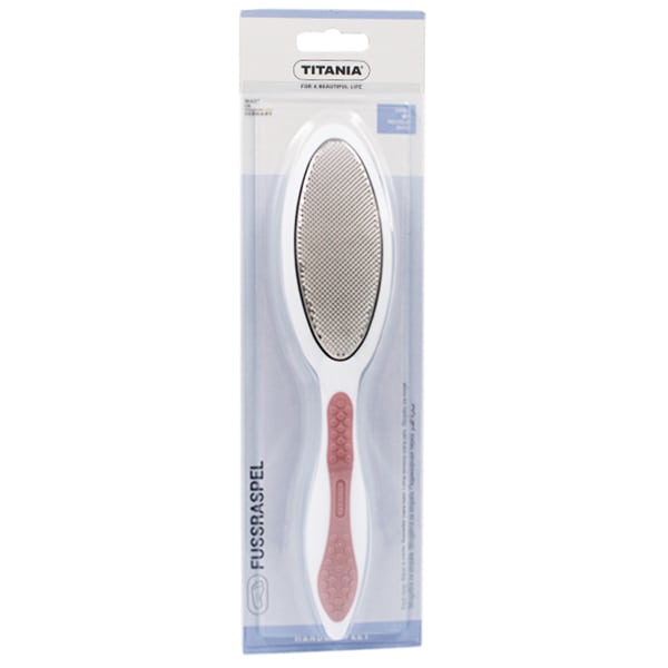 Titania Foot File Double-Sided Emery & Metal 1 copë - Mollë e kalbur