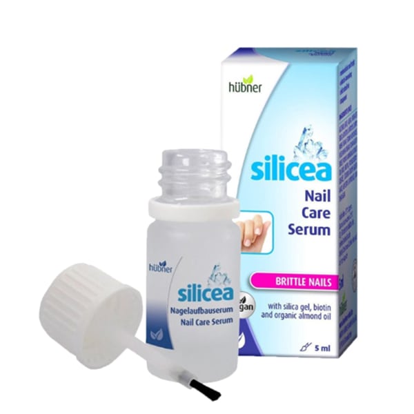 Silicea Nail Care Serum with Silica Gel, Biotin & Organic Almond Oil 5 ml
