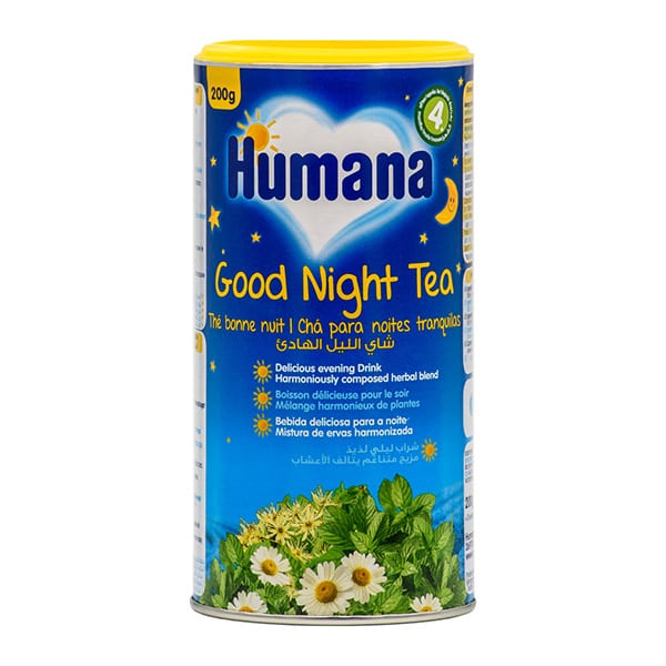 Humana Good Night Tea Delicious Evening Drink for Babies 4m+ 200gr
